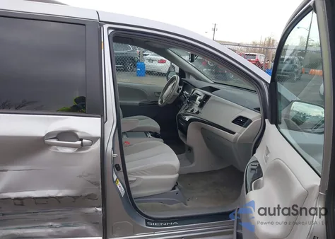 2012 Toyota Sienna Le 7 Passenger из США, поврежденный, VIN 5TDJK3DC4CS031306